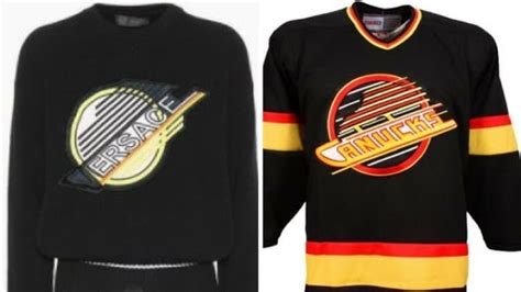 versace vs canucks